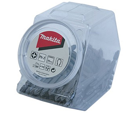 Насадка PZ2 65 мм Pozidriv двухсторонняя E-form Makita D-34970